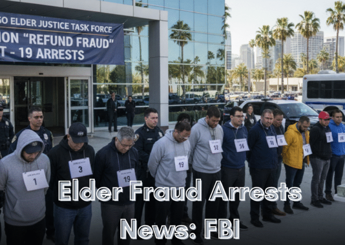 Elder Fraud Arrests News FBI