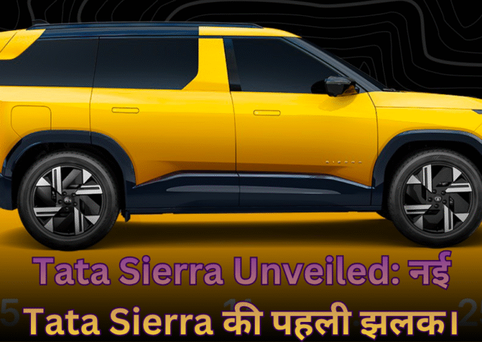 Tata Sierra Unveiled