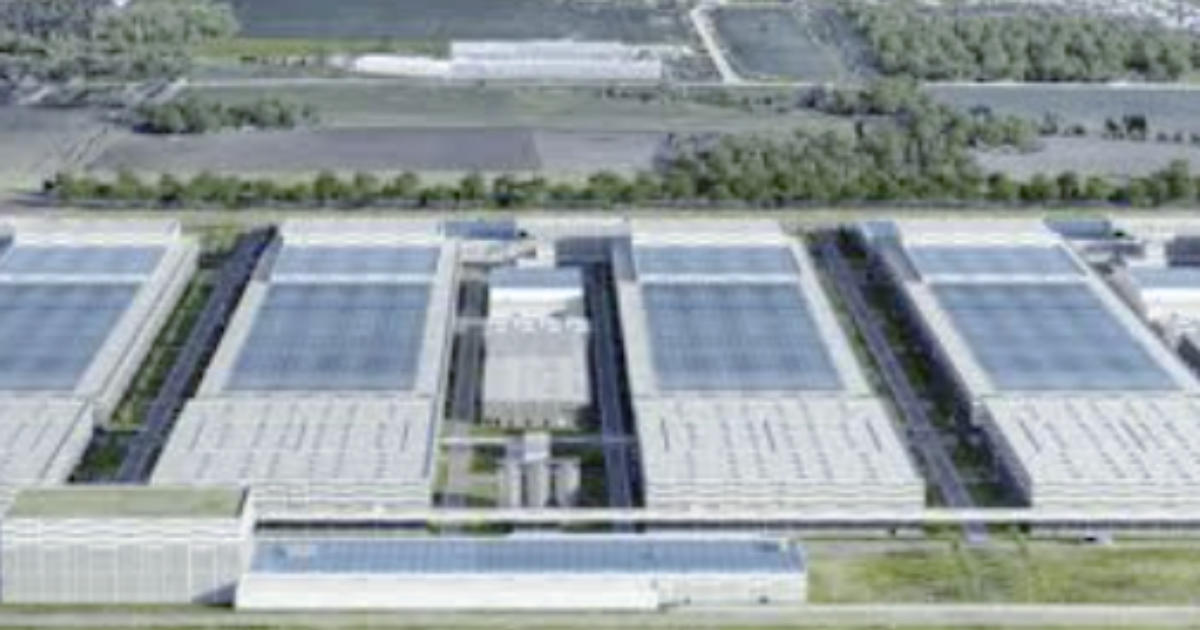 Tesla betery plant