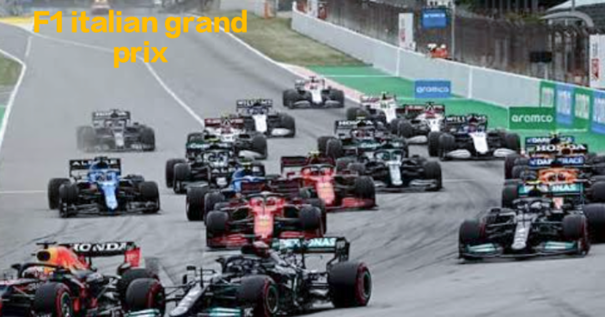 F1 italian grand prix