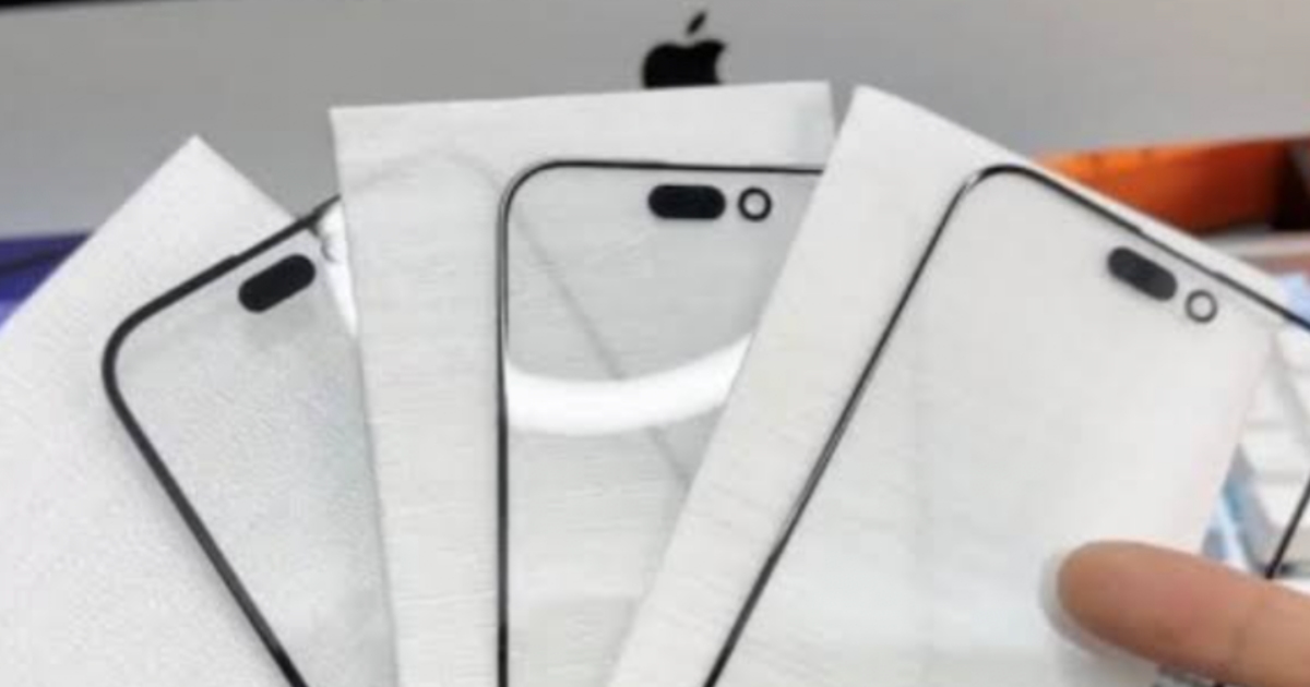 iPhone glass
