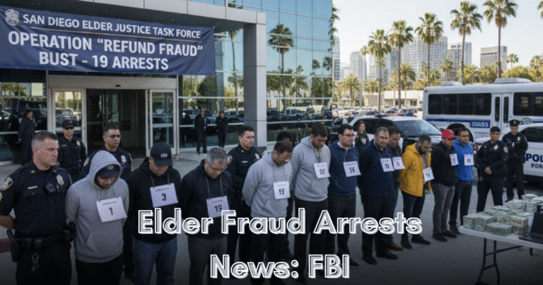 Elder Fraud Arrests News FBI