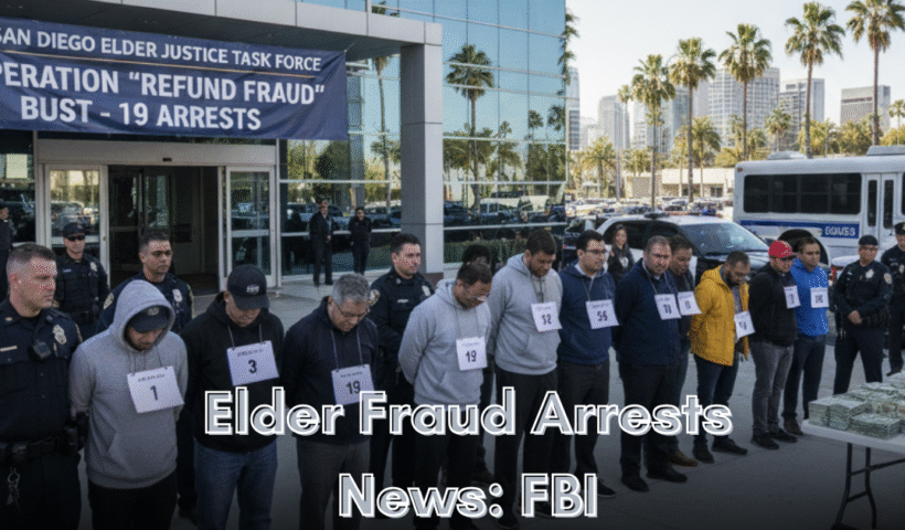 Elder Fraud Arrests News FBI