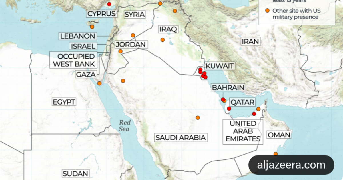 Military Bases Map